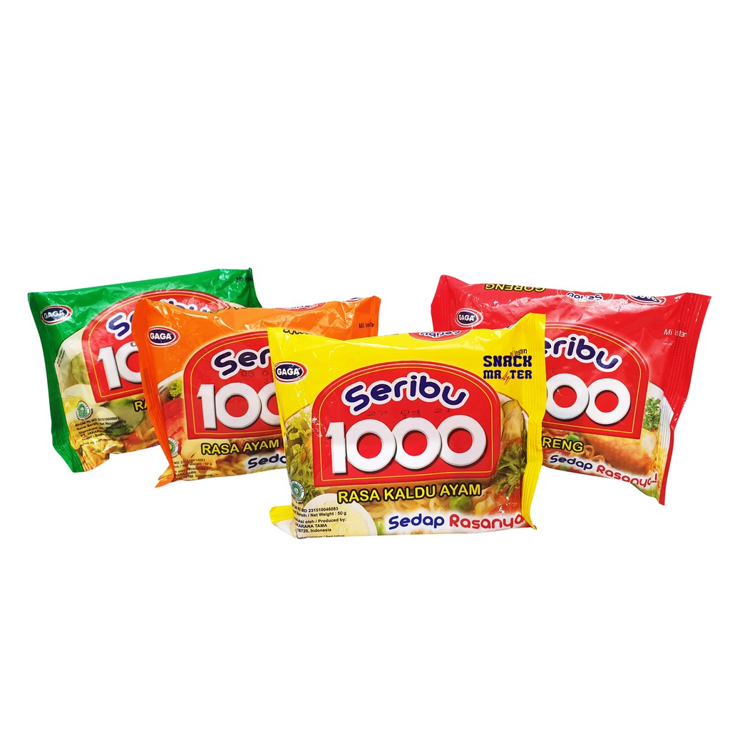 

Gaga Mie 1000 - Netto 50 gr