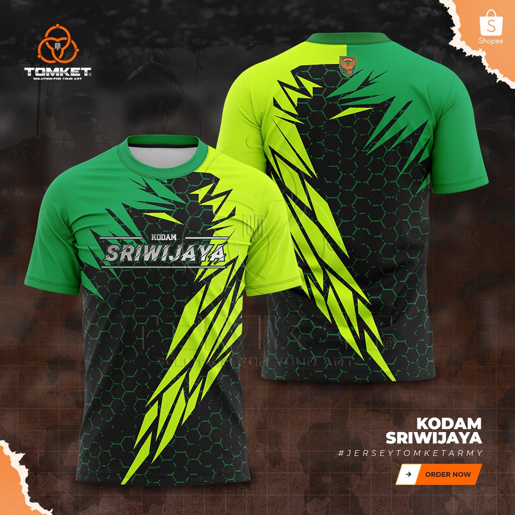 Baju Jersey Full Printing KODAM SRIWIJAYA-2