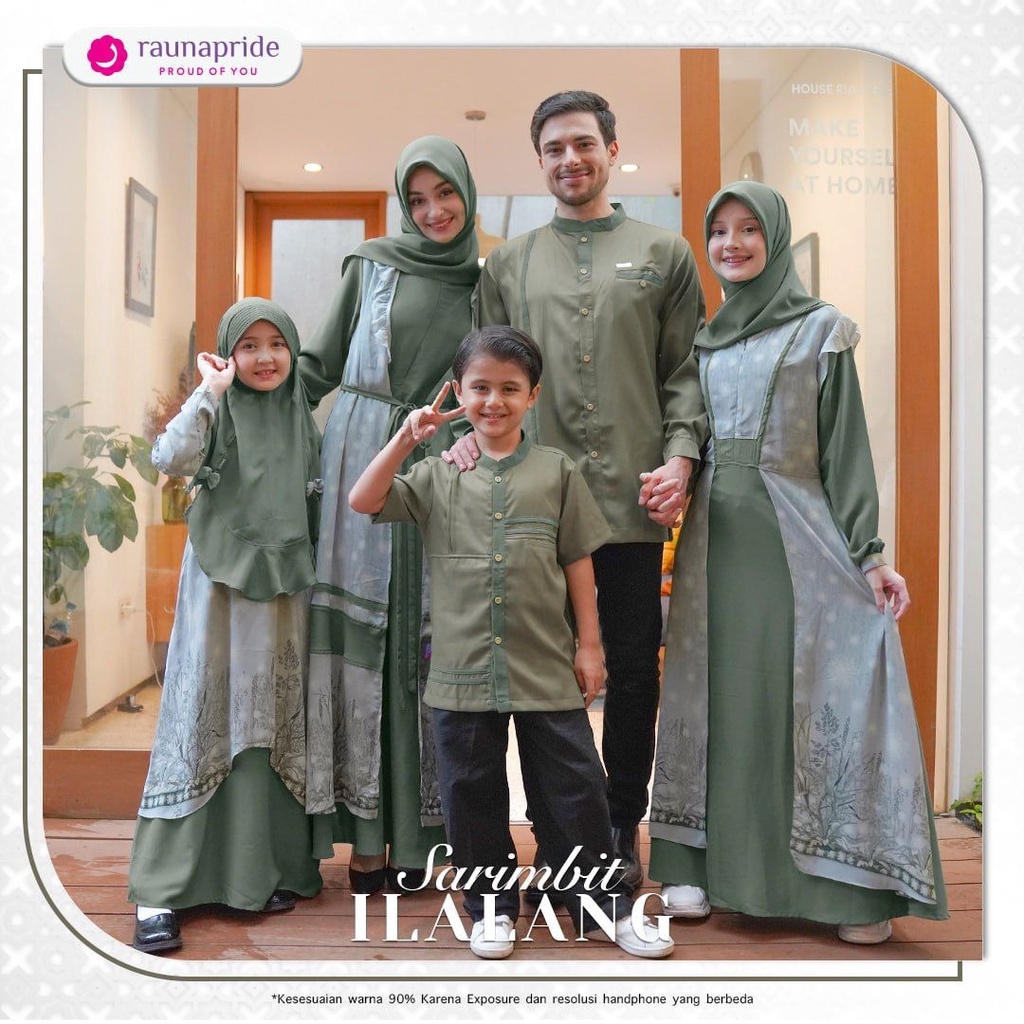 TERBARU SARIMBIT ILALANG 13 DARK GREEN BY RAUNA/SARIMBIT RAUNA 2023