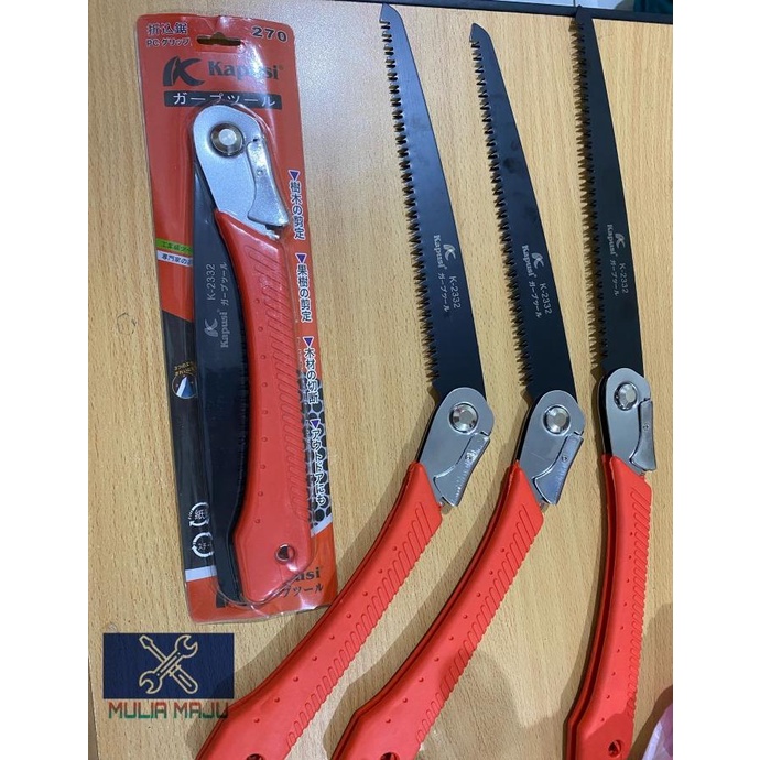 GERGAJI LIPAT /FOLDING SAW POTONG KAYU KAPUSI / GERGAJI RUNCING LIPAT