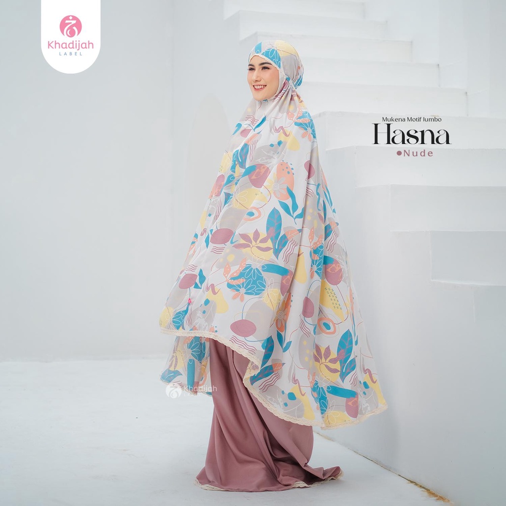Mukena Jumbo 2 in 1 - Khadijah Label - Hasna