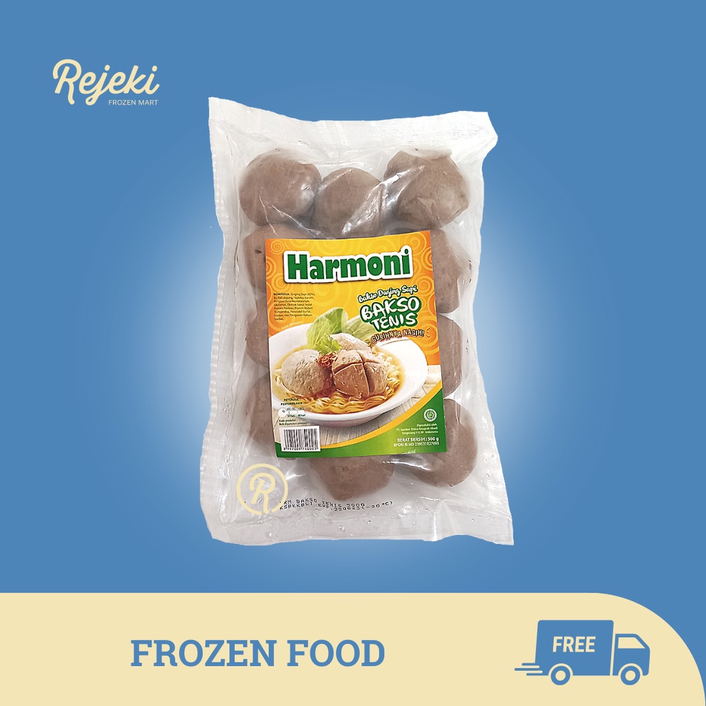 

Harmoni Bakso Tenis Sapi 500gr - Rejeki Frozen Mart