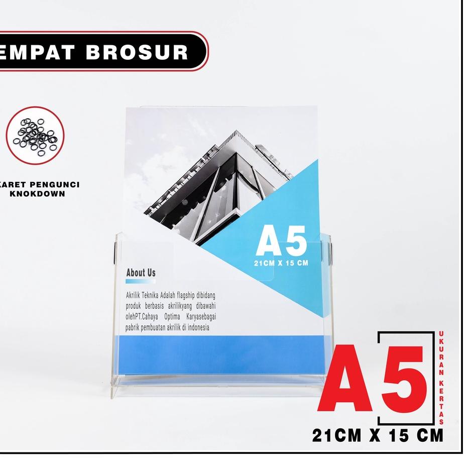 

Serba Murah RAK / TEMPAT / TEMPAT DISPLAY AKRILIK DISPLAY UKURAN A5