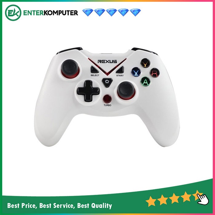 Rexus Gladius GX2 Gamepad (White)