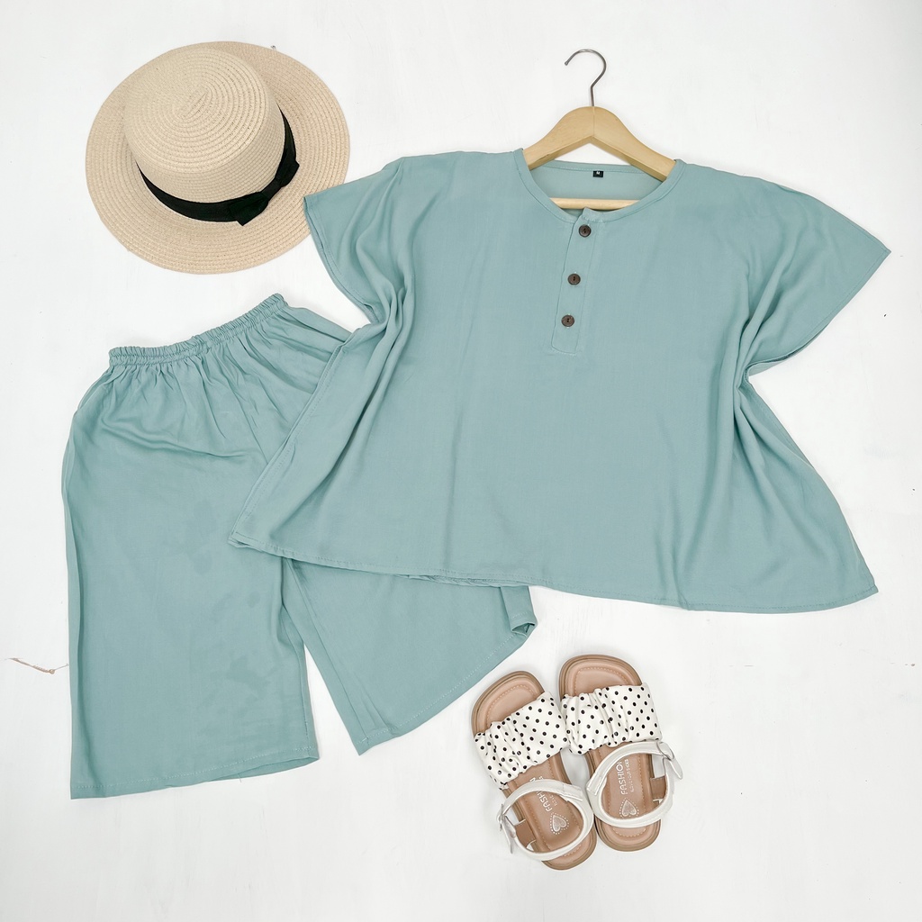 HAURA Baju Setelan anak perempuan/SetCel/onset