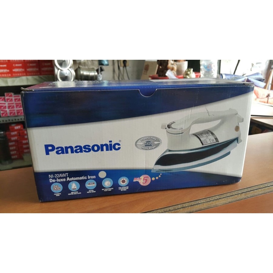 Panasonic Seterika Berat NI-22AWT Gosokan Baju