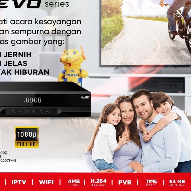 ™ Decoder TV Box Digital GOLDSAT REVO DVB-T2 ♀