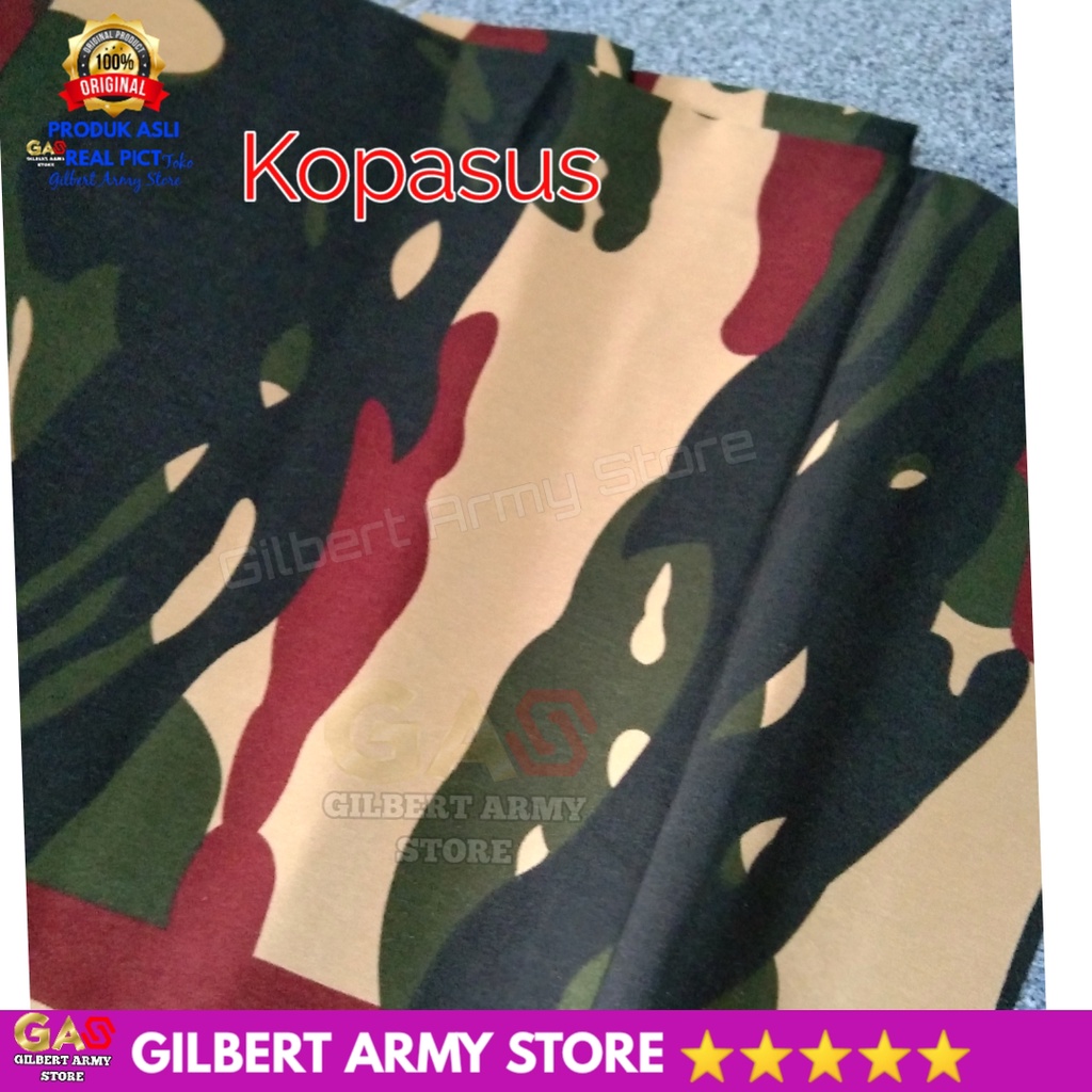 Sarung Dewasa Motif Loreng Army TNI Kasad Terbaru Sarung Santri Sholat Pria Putra Putri Kain Tenun Batik Murah GILBERT ARMY STORE