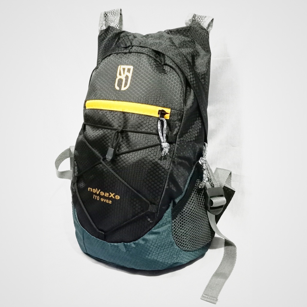 eXseven TAS RANSEL PRIA WATERPROOF TAS GUNUNG LIPAT 011 18LITER HITAM