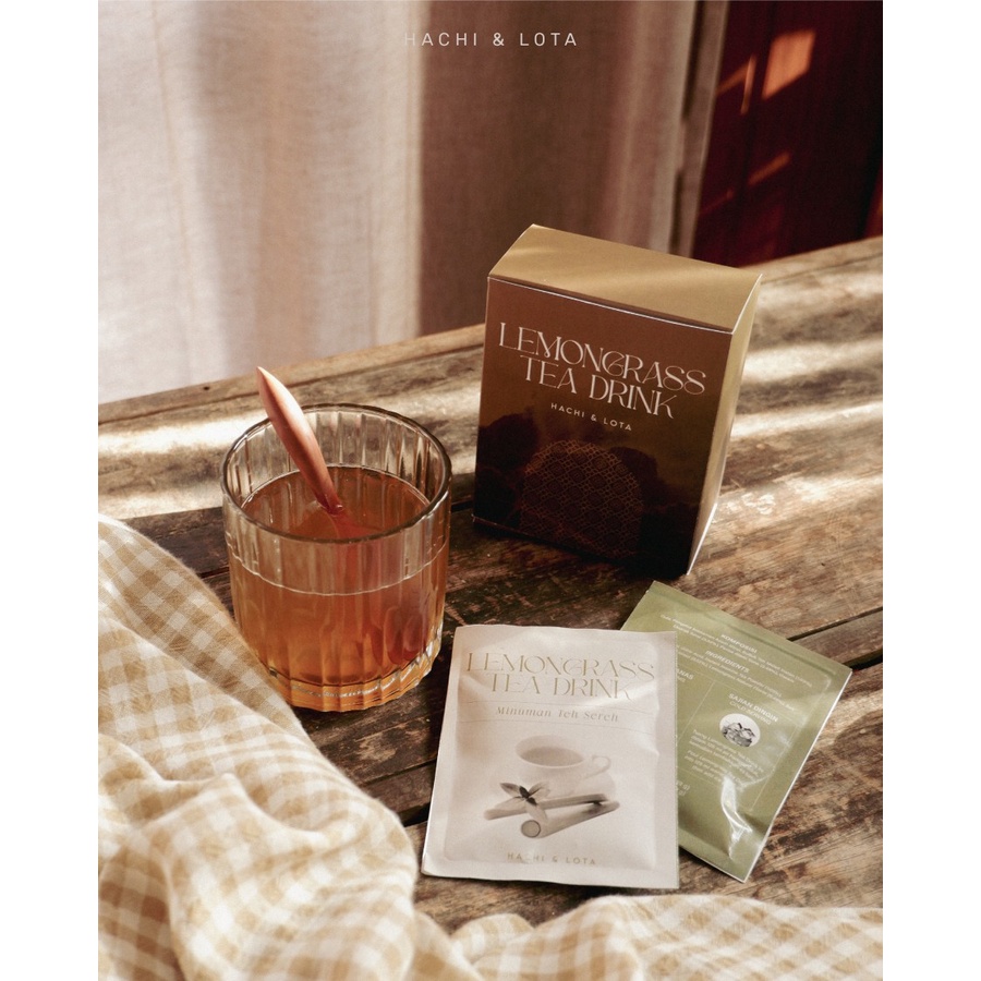 

Lemongrass Tea Box of 5pcs Hachi & Lota | Hampers Lebaran Idul Fitri