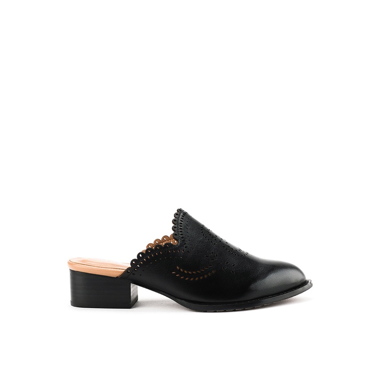 Sepatu Heels Andre Valentino Original Warna hitam High Kerja Unik Bermerk Ladies Shoes 20079Za Wanit