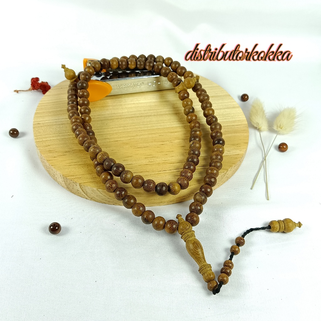 TASBIH 99 KELOR EMAS UKURAN 8MM