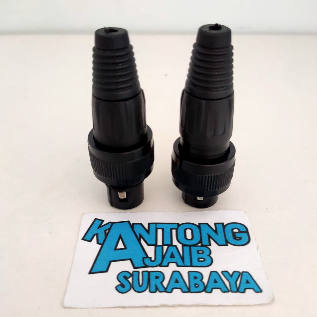 Soket Canon Female Soket Canon Kunci Soket Canon Besi 3pin Soket Mic Soket Audio Female 3pin 5829