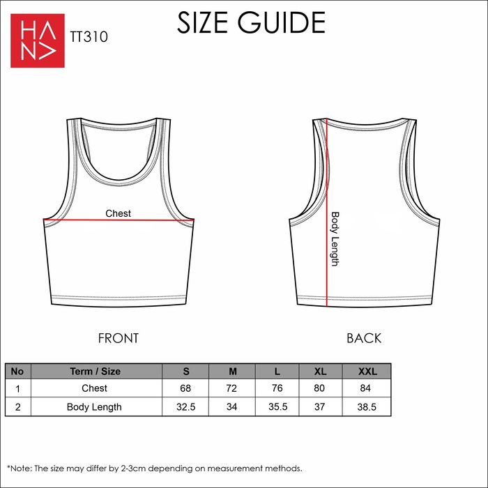 Hana Fashion JKT - Alvita Knit Tank Top Wanita - TT310