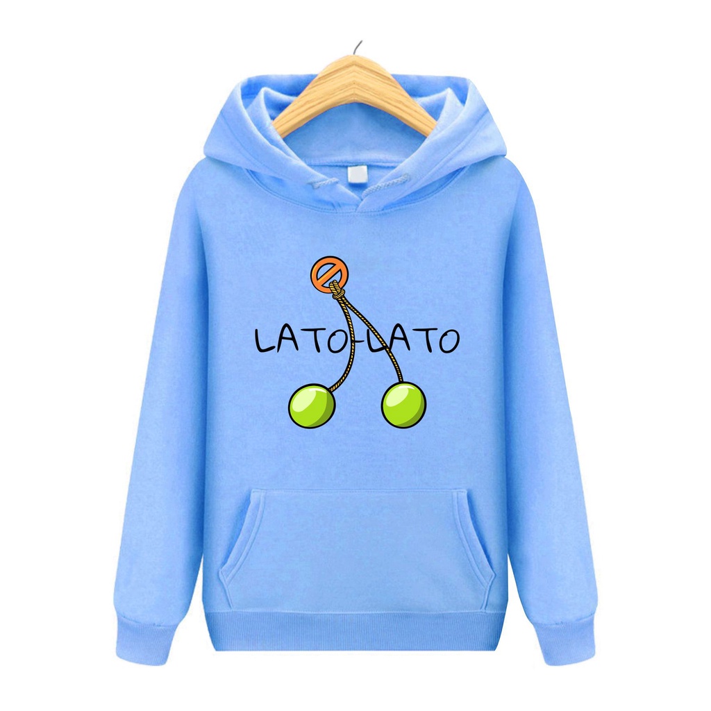 FenishaStore LATO LATO Tek Tek Sweater Hoodie Atasan Anak-anak Kekinian Usia 4-13+Tahun Bisa Bayar Ditempat COD