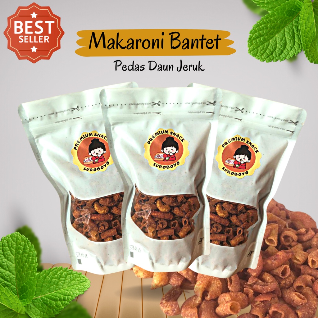 

[PROMO BEST SELLER] Premium Snack Surabaya / Makaroni Pedas / Makarono Bantet / Jajan Kiloan / Jajan Lebaran / Janan Grosir / Snack Kiloan / Snack Murah