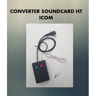 [ BEST PRODUCT SELL ] CONVERTER SOUNDCARD V8 TO ICOM/ALINCO - KONVERTER UNTUK HT ICOM V80, V88, V85,