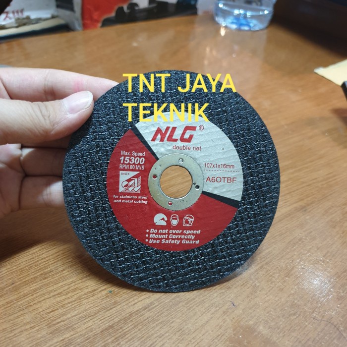 Batu Gerinda Potong Besi/Mata Gurinda Nlg /Cutting Disc 4Inc/4X1