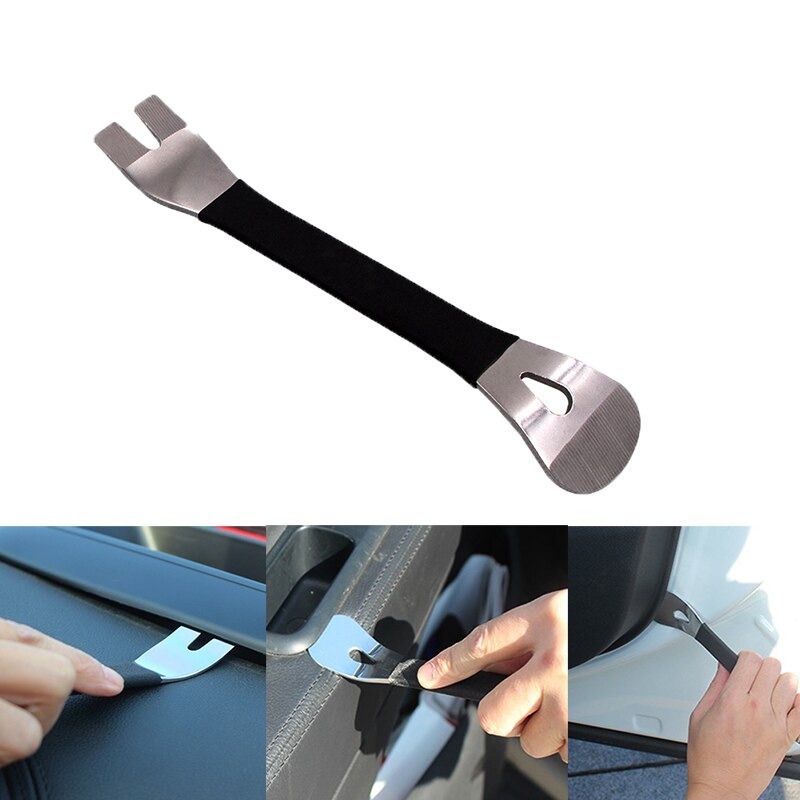 Pencungkil Panel Mobil Car Removal Prying Tool Regular - SP6 - Black/Silver