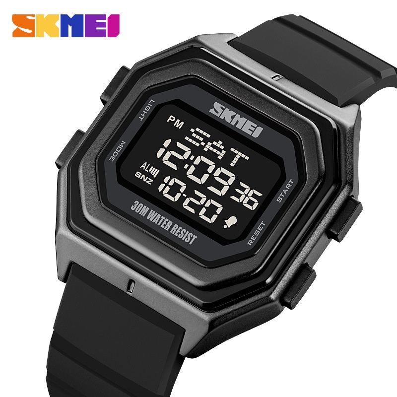 SKMEI 1875 Jam Tangan Pria Digital Sport Watch Anti Air 3 Bar WATCHKITE WKOS