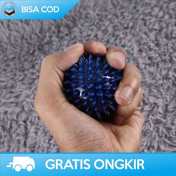 BOLA PIJAT FITNESS YOGA MASSAGE BALL BOLA DURI 7.5CM MATERIAL PVC