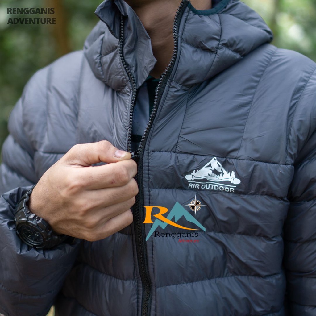 Jaket Gunung Dacron MERK RIR OUTDOOR Puffer HA-PUXS Jaket Hiking Outdoor Hapuxs