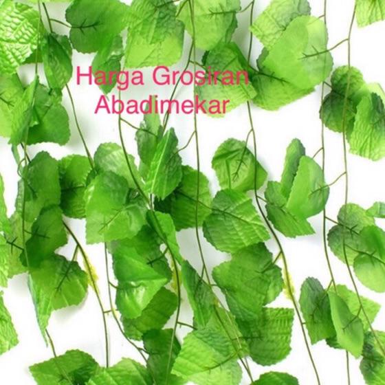 12.12 SALE Daun rambat/aun Artifical / Daun Plastik /Daun merambat/Daun anggur/D-23 /1lusin ??