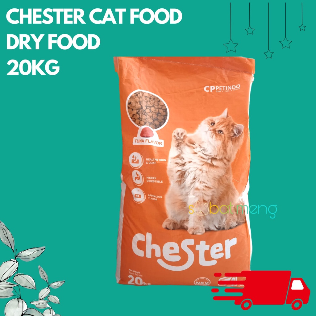CHESTER TUNA CAT FOOD 20KG | CHESTER MAKANAN KUCING