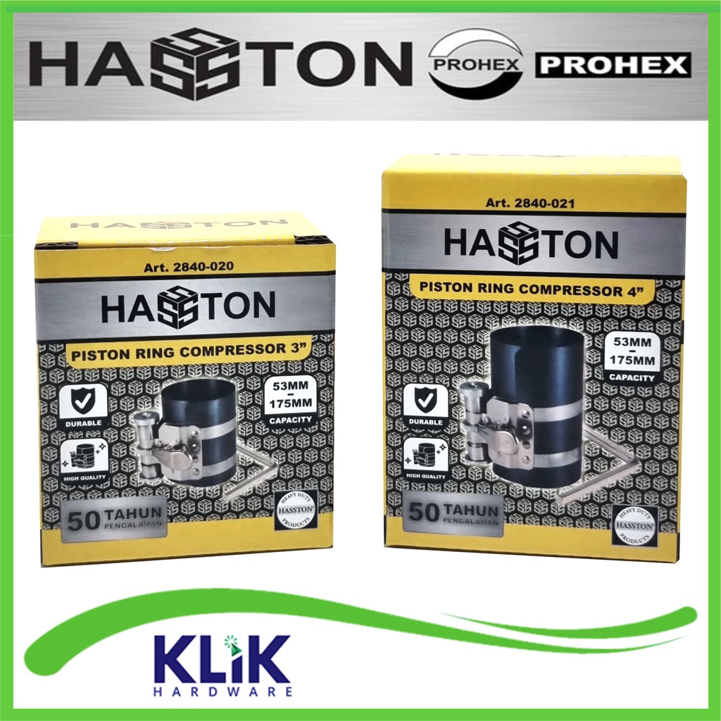 Hasston Prohex Alat Buka Press Piston Ring Seher Compresor 3 4 Inch