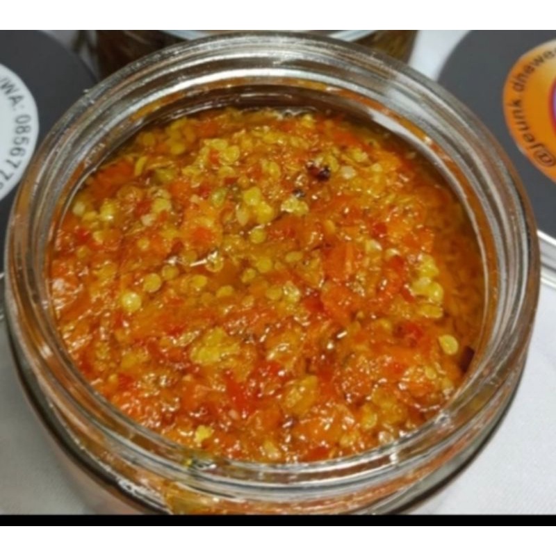 

Sambal Terasi Sambel Tarasi Sambel Ledes Sambal Jeunk Dhewee 200gr JUARA INDONESIA