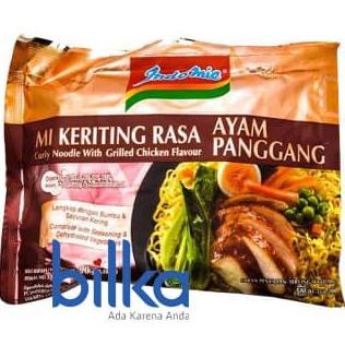 

INDOMIE MIE KERITING RASA AYAM PANGGANG DUS 20'S