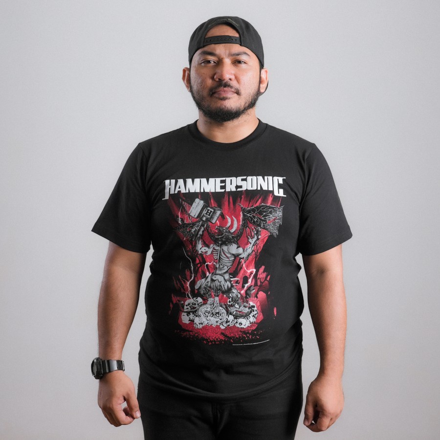 Hammersonic 2023 Official Tshirt - Dead Inside  - Tshirt Kaos Mitologi Garuda