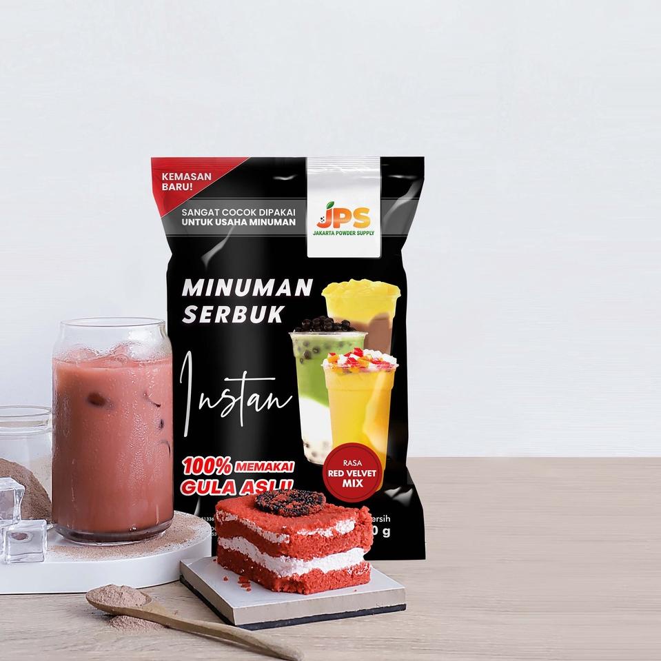 

Terbaru 12.12 Powder Drink JPS Bubuk Minuman Rasa Red Velvet Mix 1Kg 