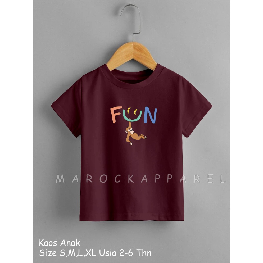 Kaos Anak Laki-Laki Karakter Usia 2-6 Thn