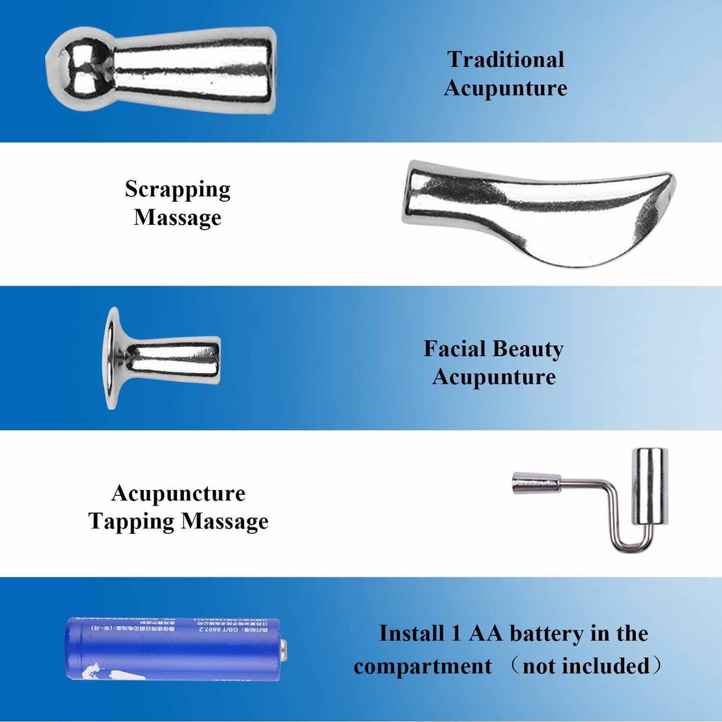 Meridian Massage Pen Akupuntur Laser Therapi - Pulpen Pijat Refleksi Terapi Kesehatan Meridian Energy Original