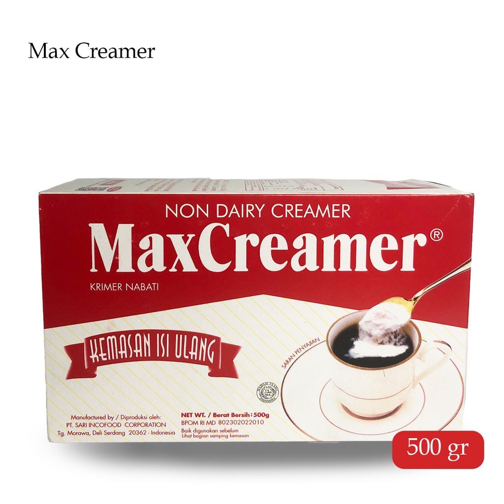 

Max Creamer Non Dairy Creamer - 500gr