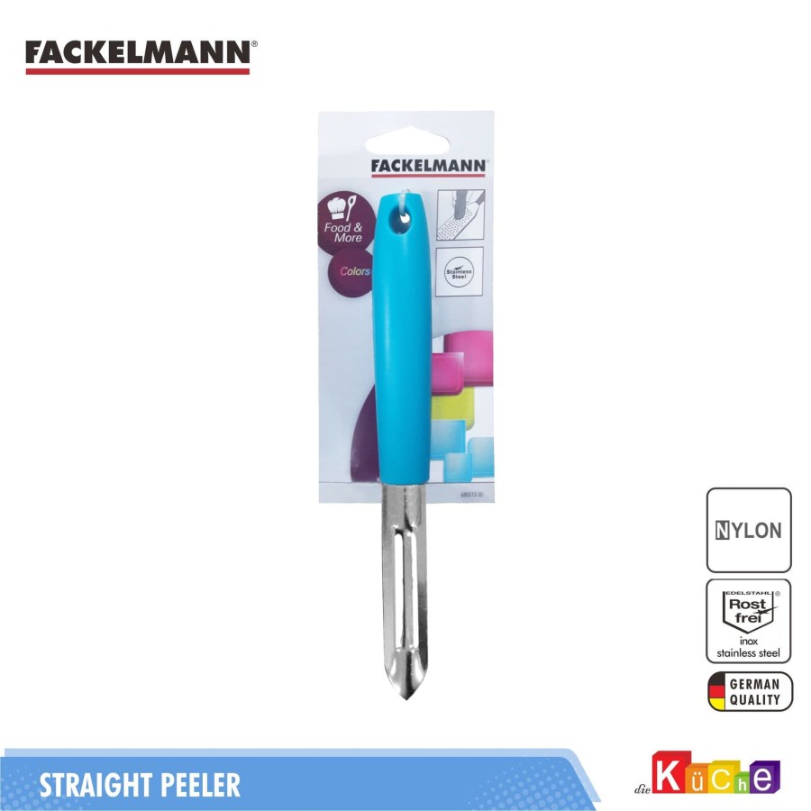 Fackelmann Straight Peeler Color  Alat Kupas Sayuran dan Buah