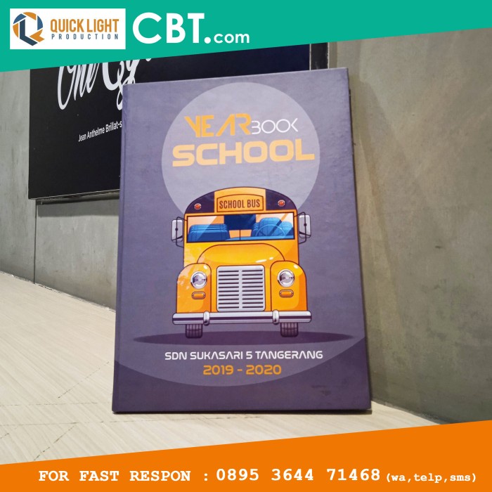 Terlaris Cetak Buku Tahunan Sekolah Bisa Nego