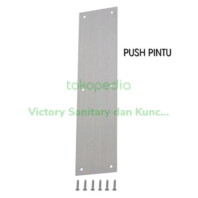 Pintu Push Plat Plate Pintu Stainless Plat Handle