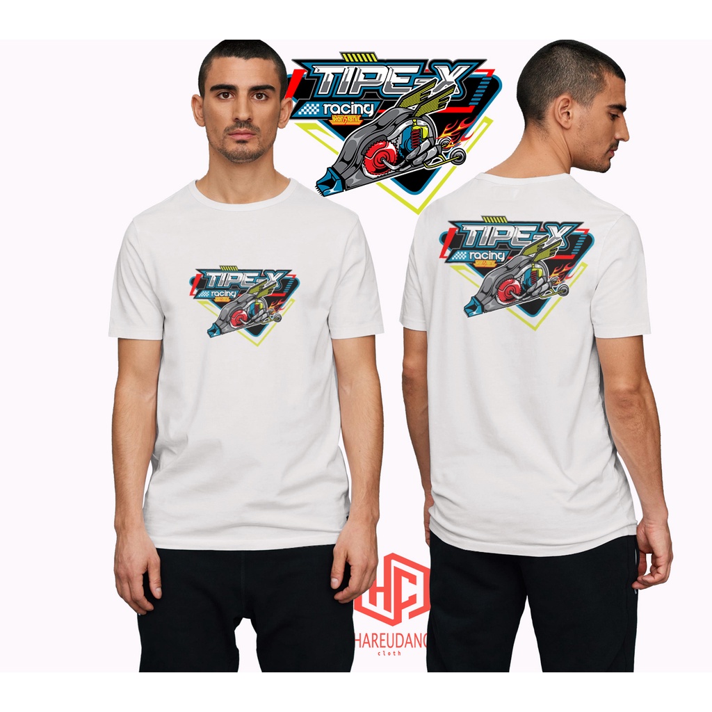 kaos Tipe X Trondol Racing / kaos dewasa Tipe X Trondol Racing