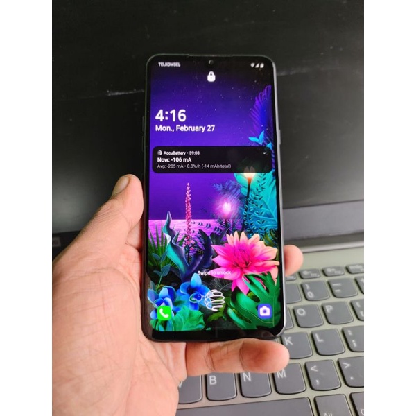 LG G8x 6/128 android 12 terbaru second/bekas