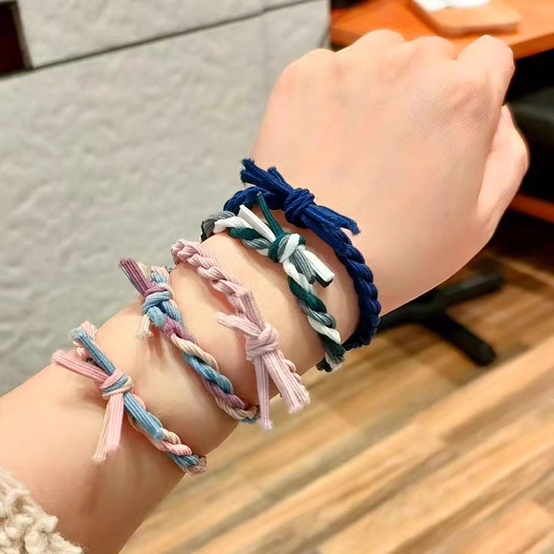 Ikat Rambut Korea Wanita Kepang Model Gelang 1 Pcs