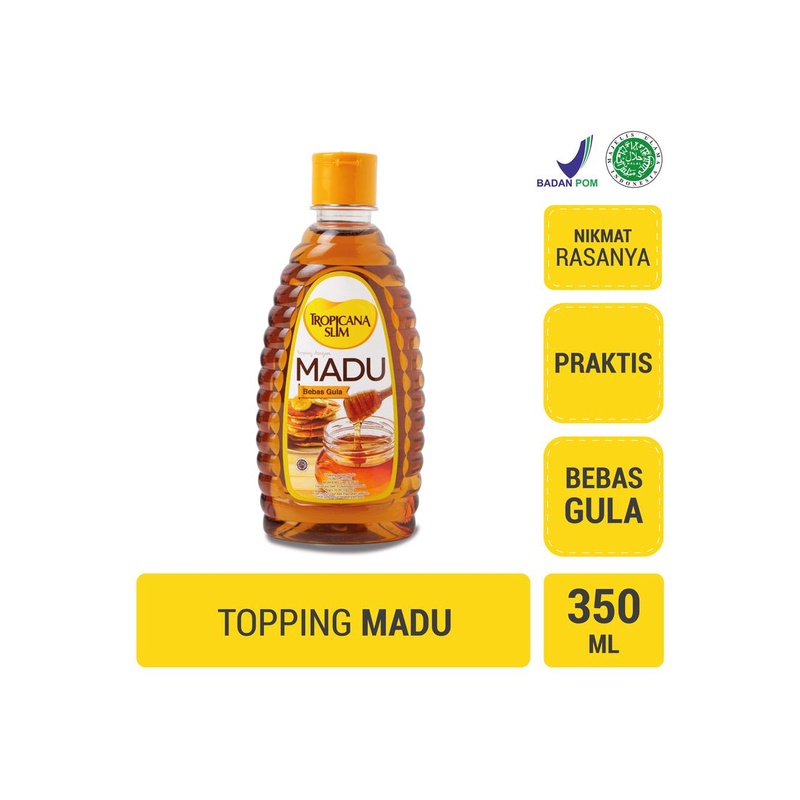 

Tropicana Slim Madu 350ml - Bebas Gula