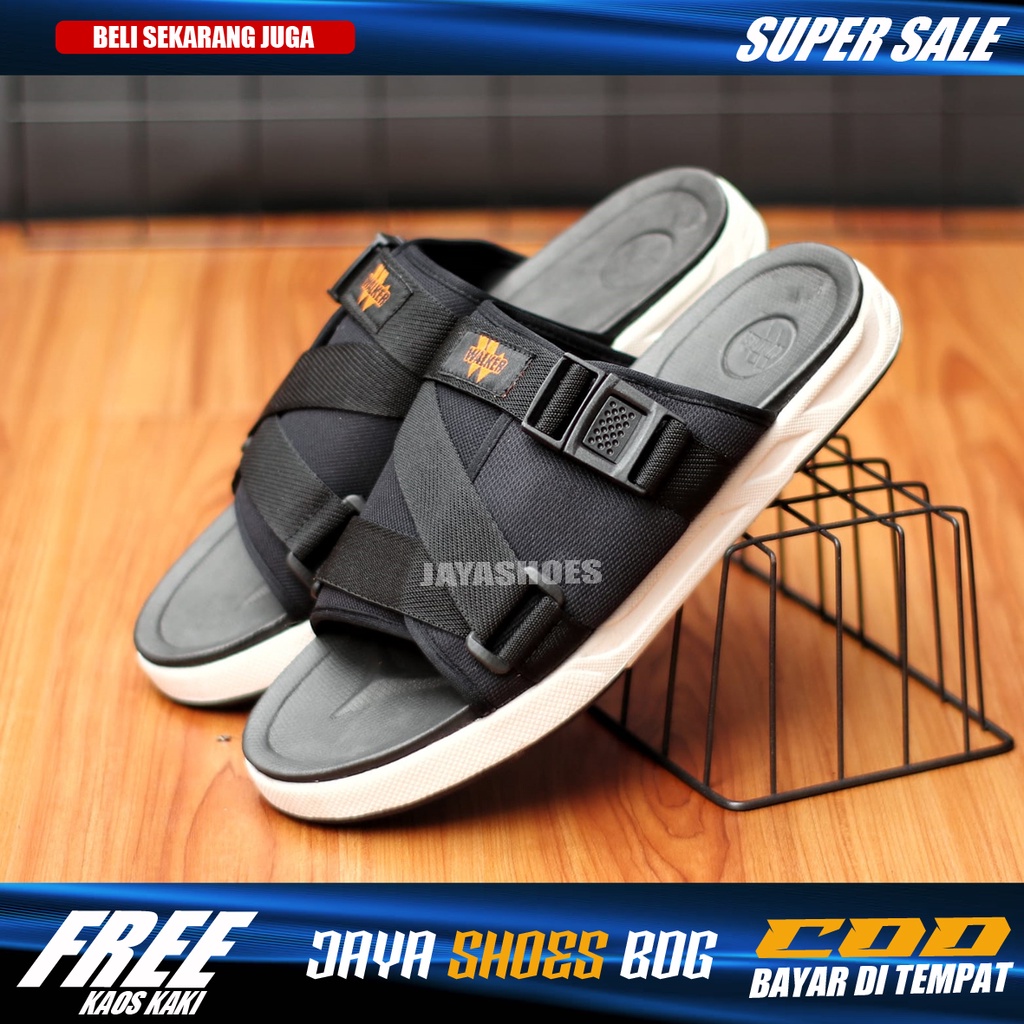 SANUR|Sendal Slide Pria Trendy Asli Original Distro Sandal Slop Pria Simple Casual Santai Laki Laki