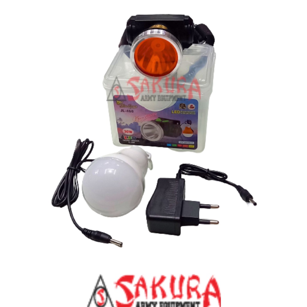 Senter Kepala Jin Long JL- 460 30 W HeadLamp LED Super Terang
