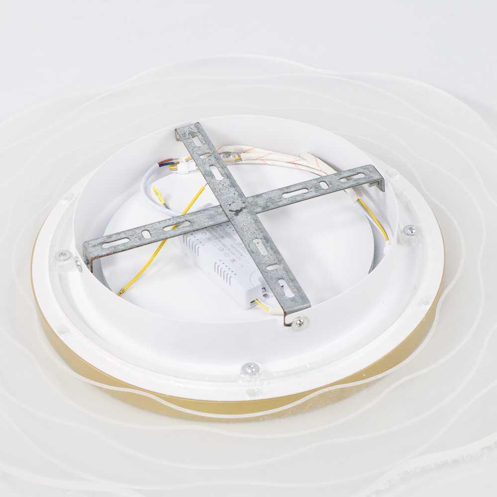 Lampu LED Plafon Ceiling 45W 50 cm Dimmable 3 in 1 Color - W98 - White