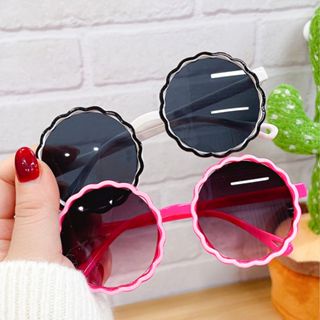 SS Kacamata Anak 6623 Kaca Mata Hitam Anak Model Bulat Gelombang High Quality Kids Sunglasses Kaca Mata Murah Import