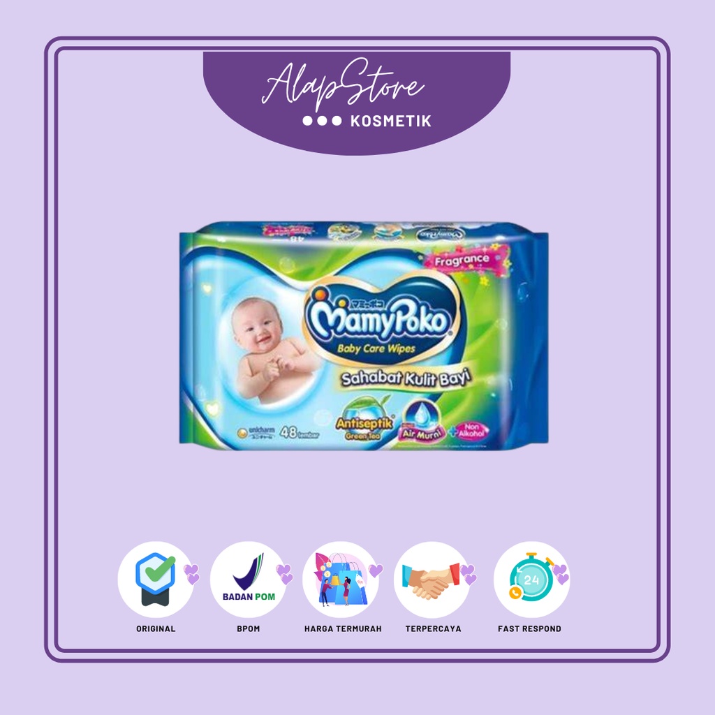 Mamypoko Wipes Antiseptic