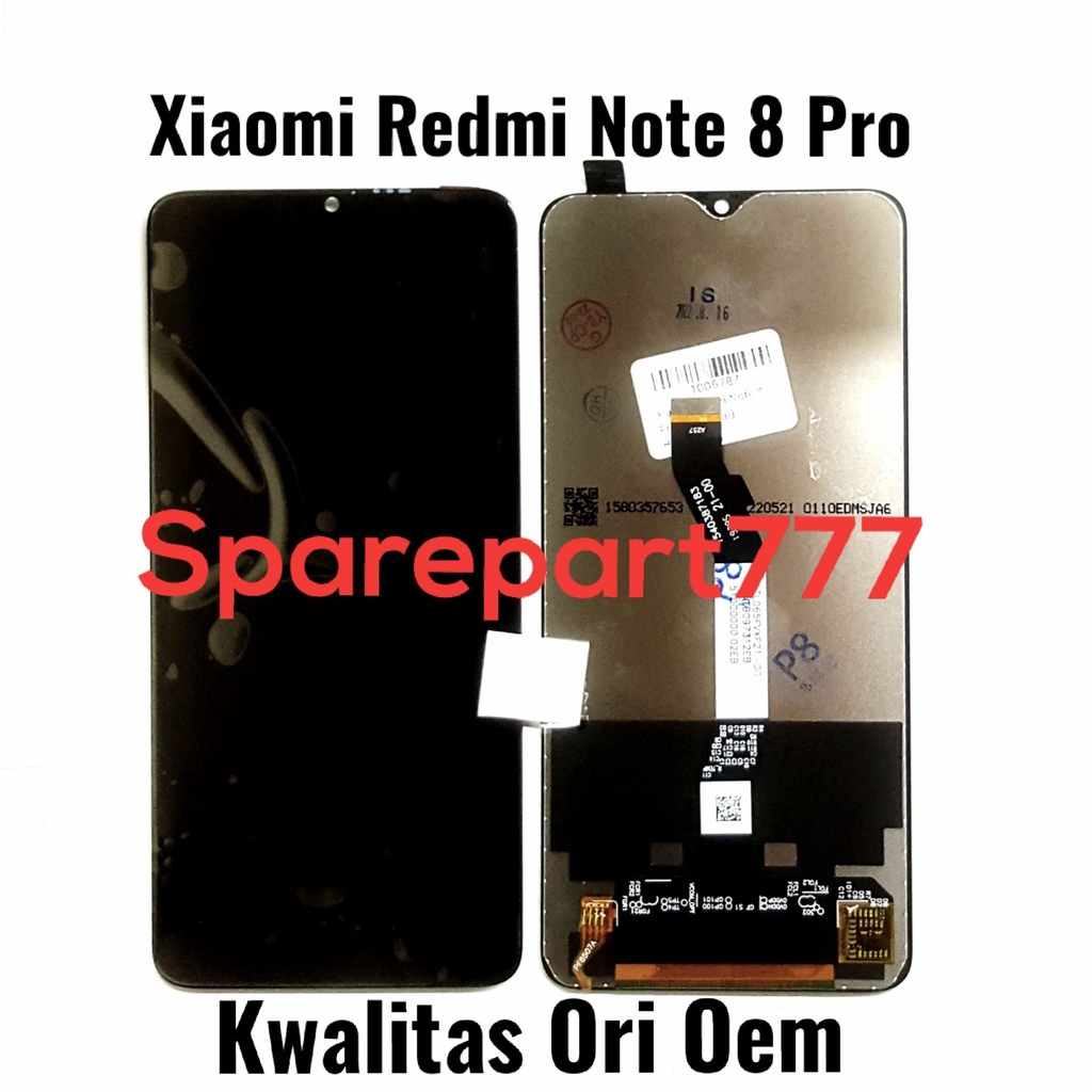 Lcd Touchscreen Fullset Ori Oem Xiaomi Redmi Note 8 Pro