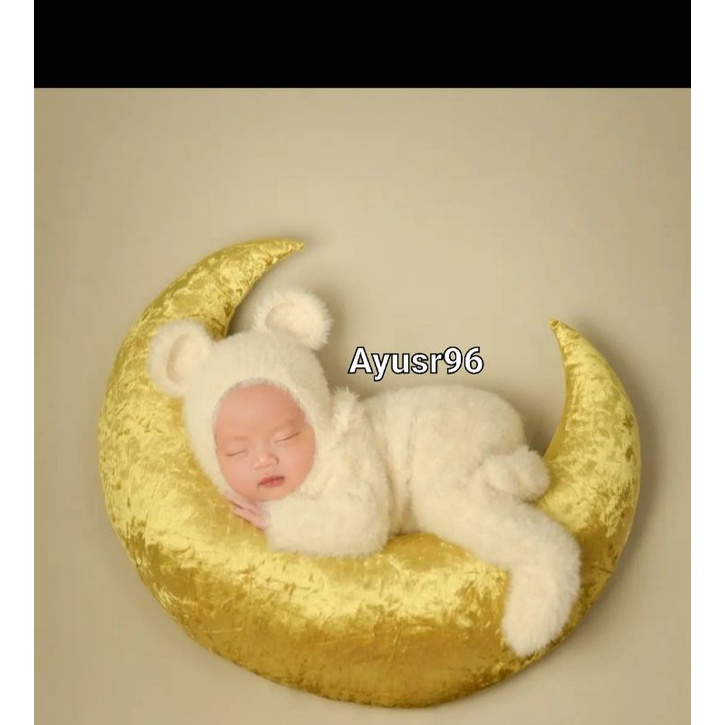 SET BANTAL MOON&amp;STAAR PROPERTI  FOTO BABY NEWBORN